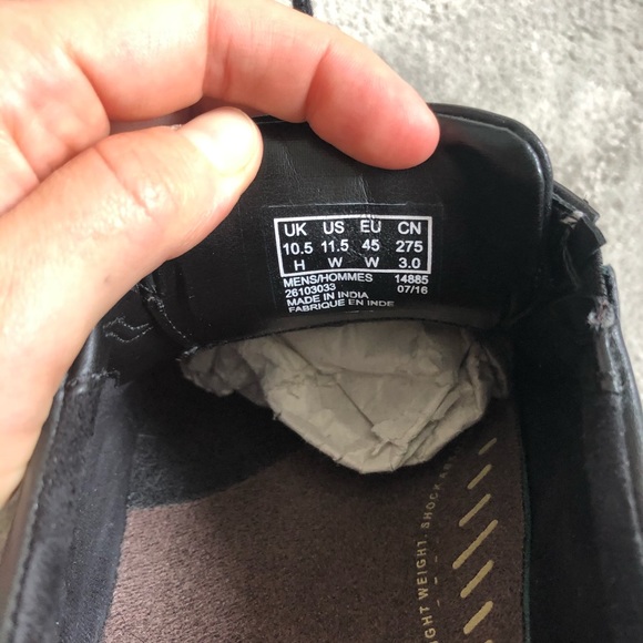 Bostonian Flexlite Clarks Bardwell Limit Wide Shoe - Picture 9 of 11